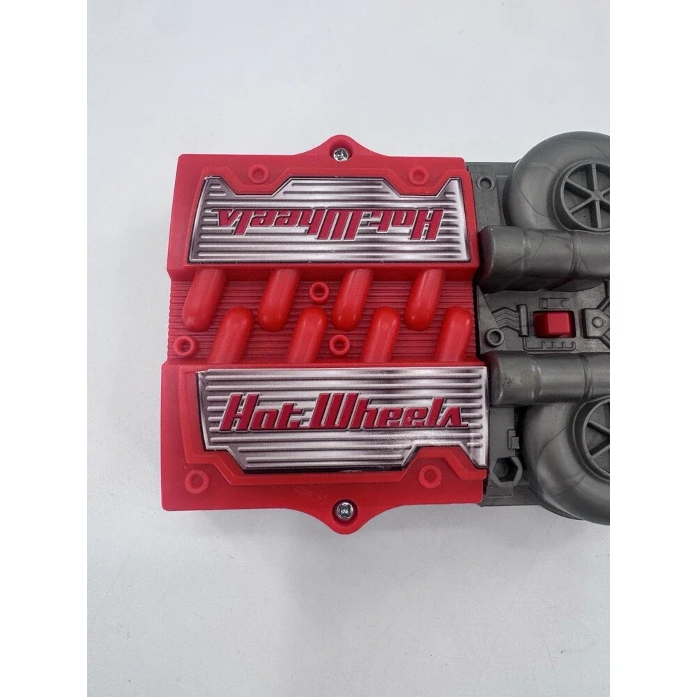 Mattel Hot Wheels Track Power Booster 2018 Gray Red Motorized Launcher Tested